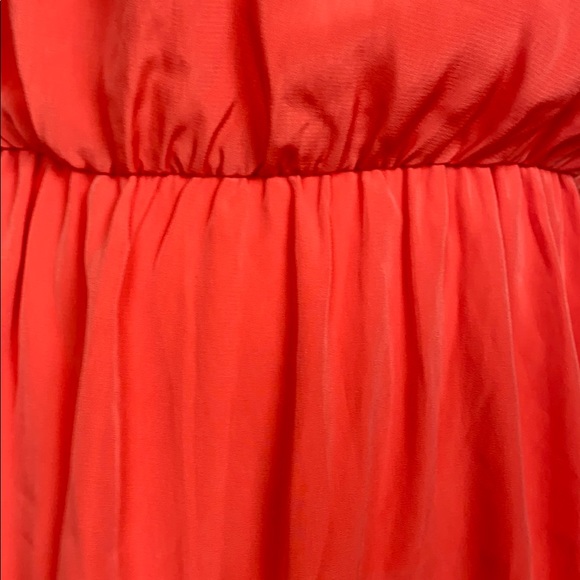 NWT MOSSIMO Orange Sleeveless Summer Dress Sz XSMALL - Picture 3 of 8